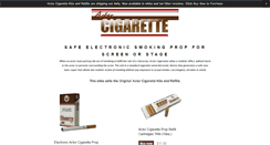 Desktop Screenshot of actorcigarette.com